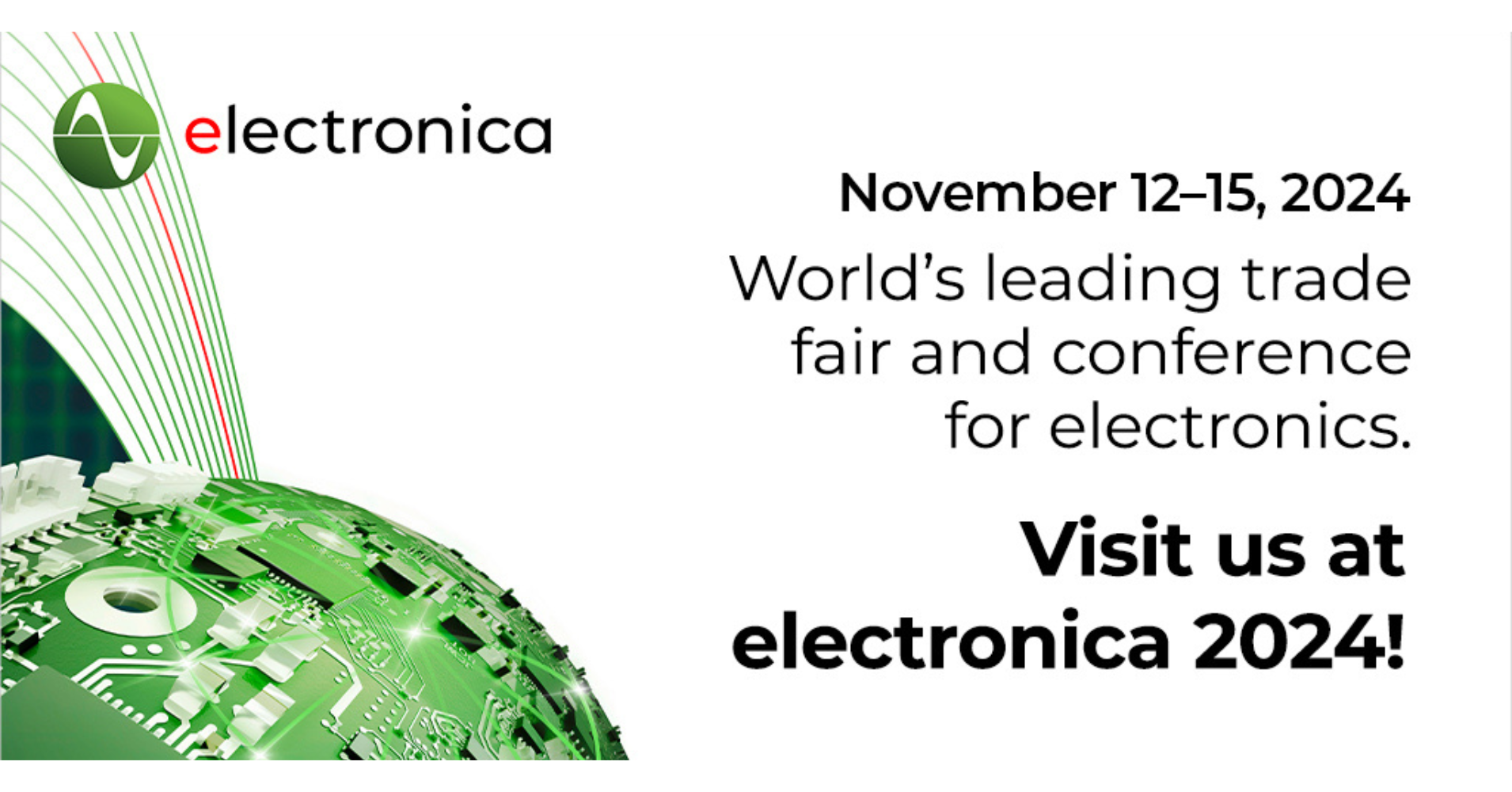 JOT Automation to exhibit at Electronica 2024!